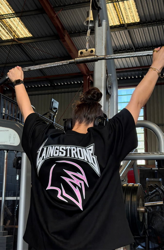 Runner X LS Reignforce Jersey Black Bubblegum