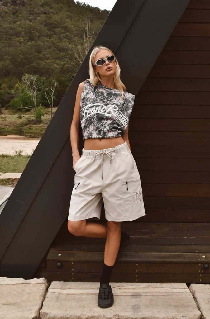 Onyx Cargo Short Stone