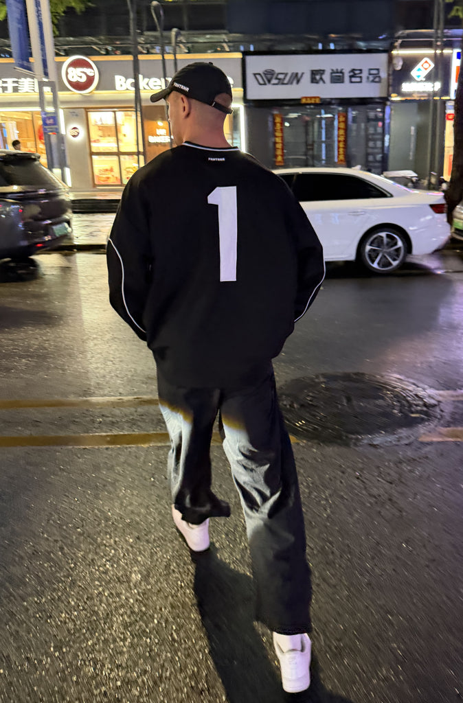 Striker L/S Jersey Black