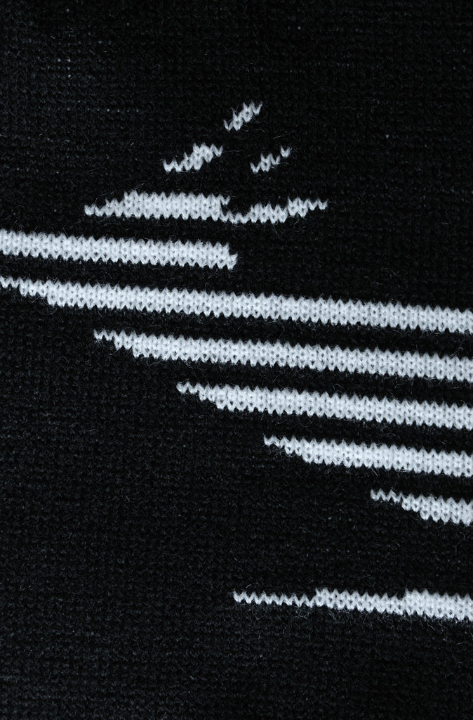 Road Runner Skull Beanie Black