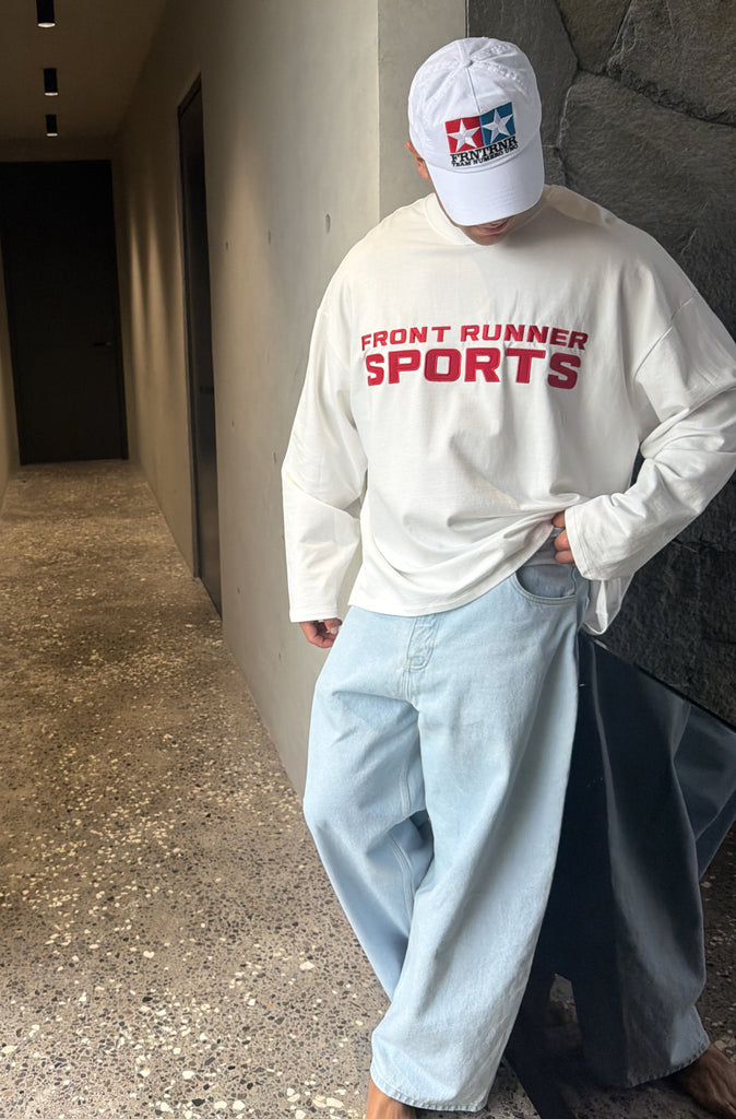 Studio L/S Tee White