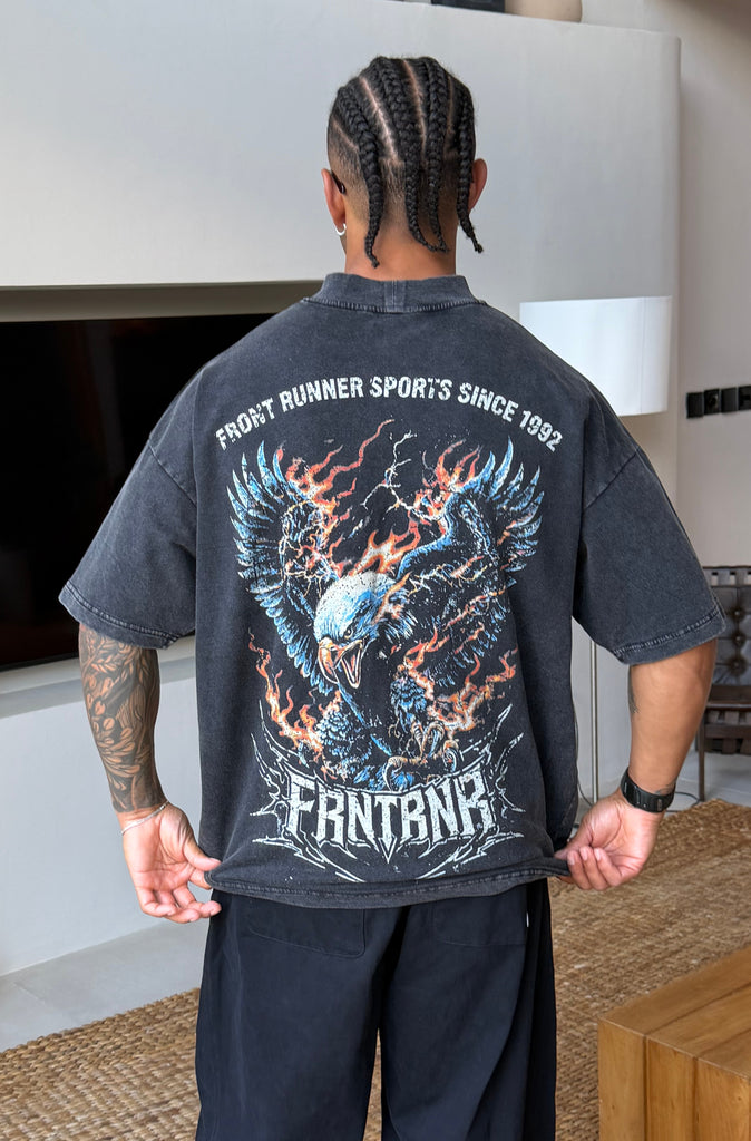 Ashes of Freedom Tee Washed Black