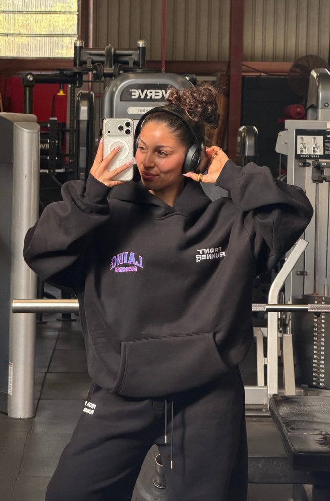 Strongman Legacy Hoodie Black Pop