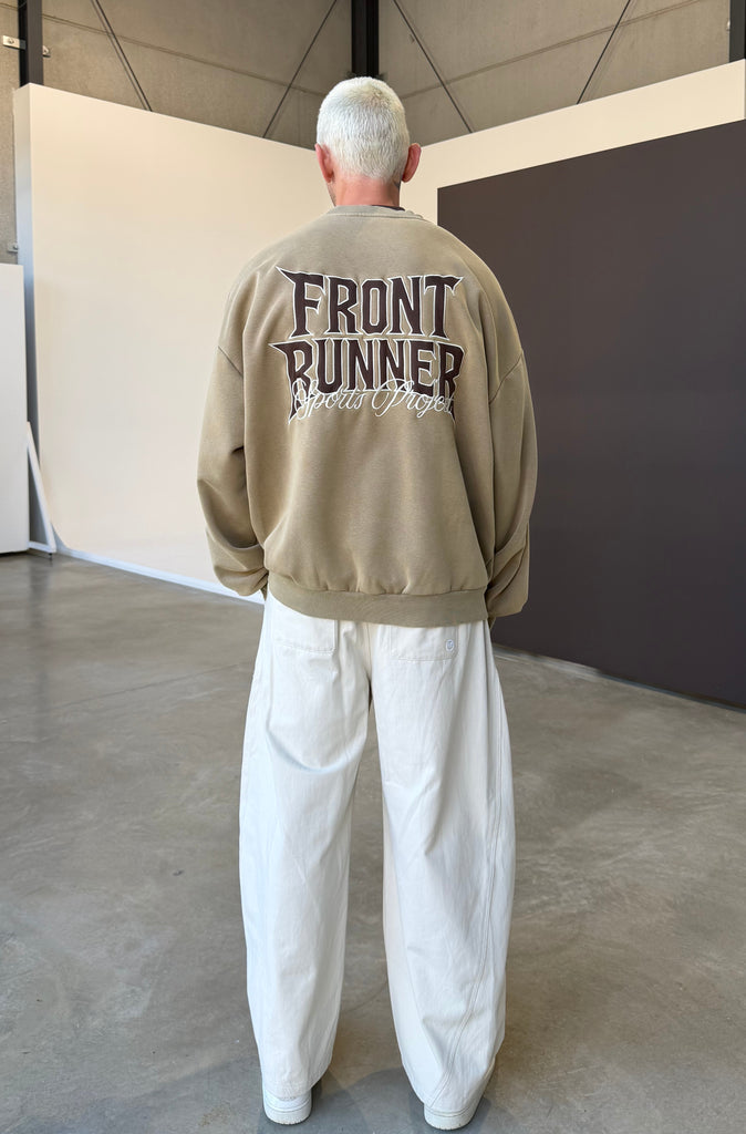 Collusion Crewneck Washed Tan