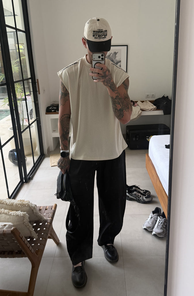 SSLC Cap Off White/Black