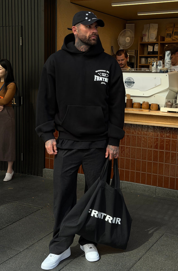 FRNTRNR Oversized Tote Black