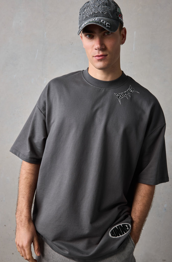 Project SS Tee - Charcoal