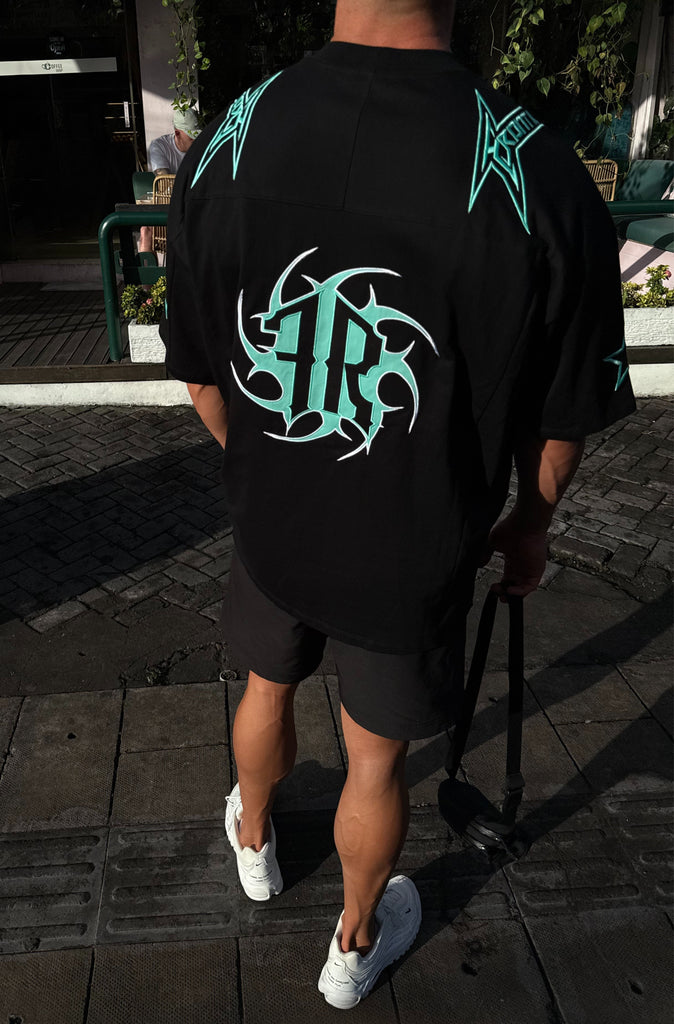Pyro Tee - Black Tiffany