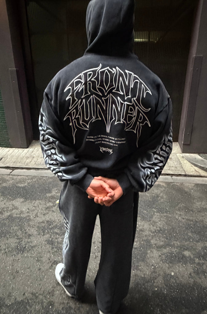 Ashline Hoodie Washed Black