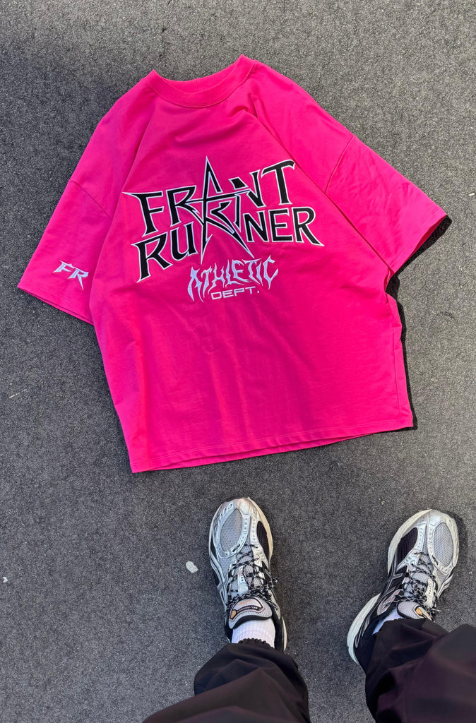 Heavy Medal Tee - Flamingo
