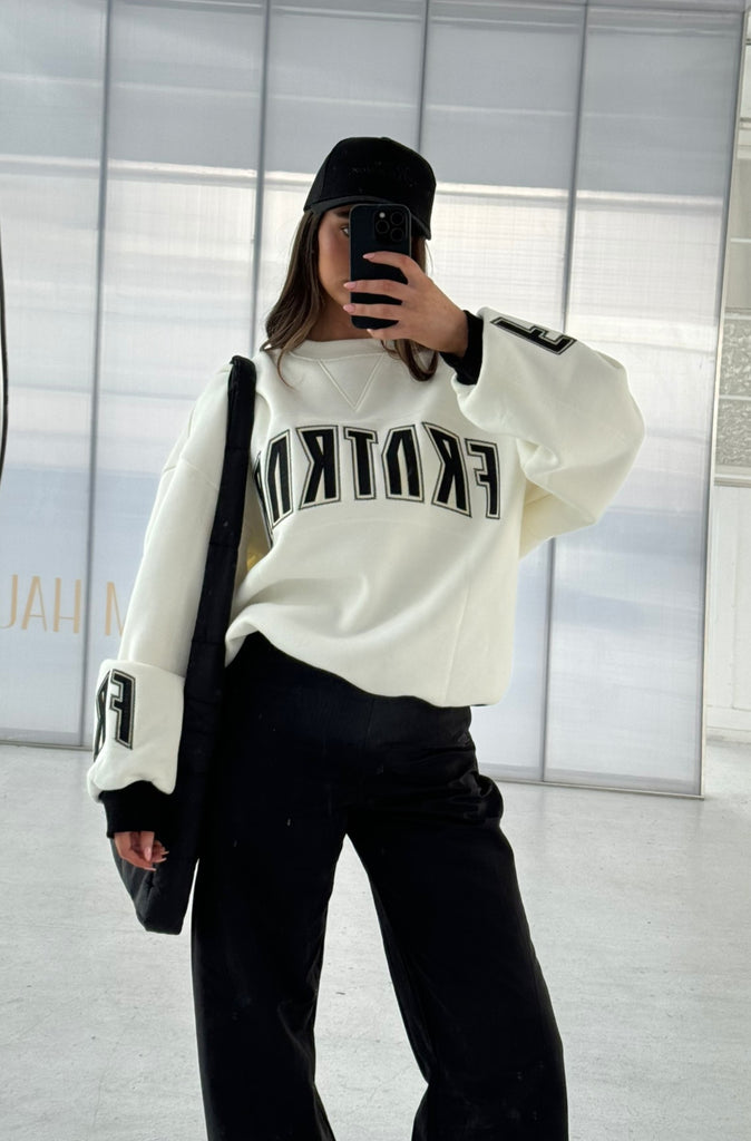 FRNTRNR Crewneck - Vanilla
