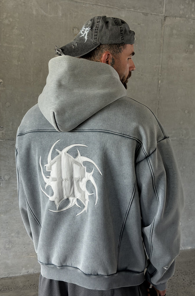 Pyro Hoodie - Concrete