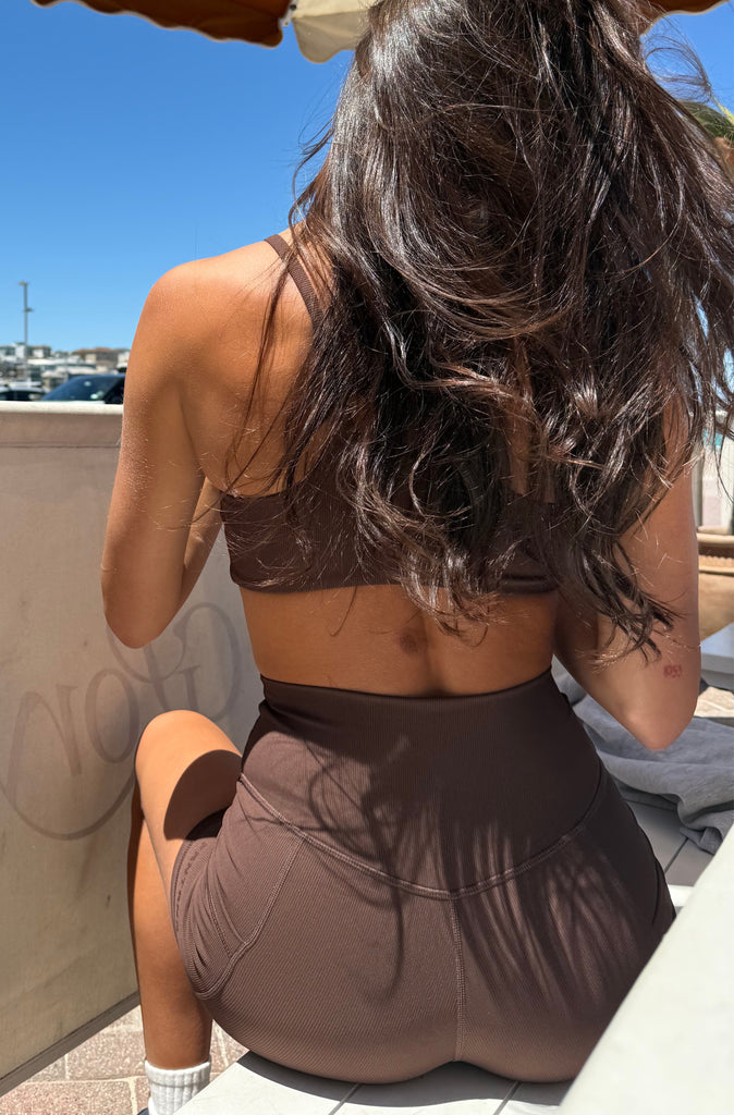 FRNTRNR 4" Bike Short - Chocolate