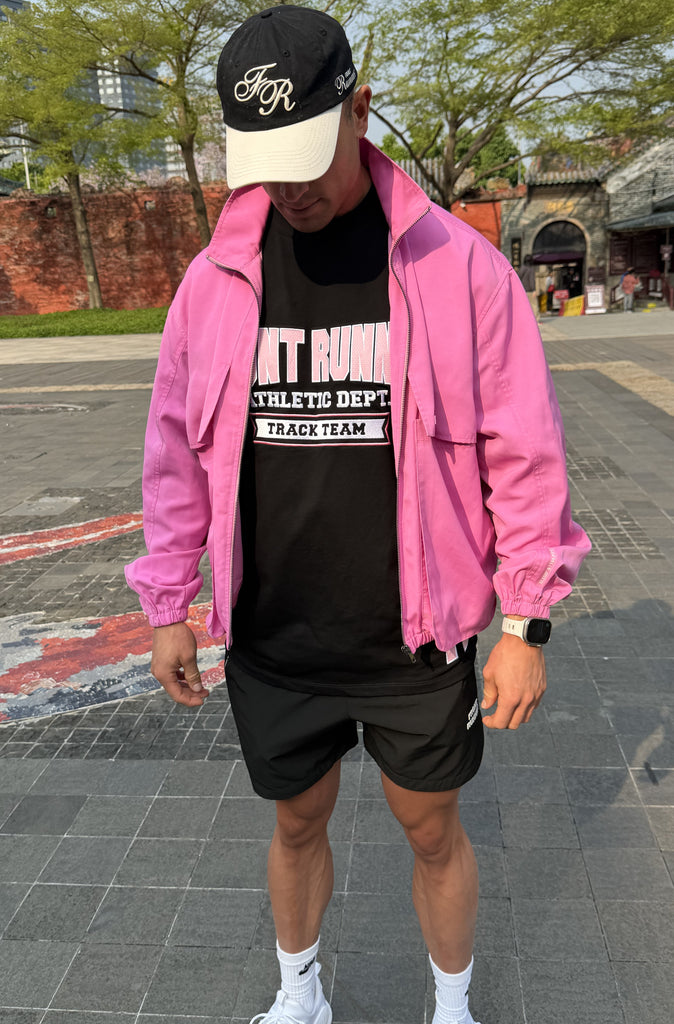 Fracture Bomber Jacket Bubblegum
