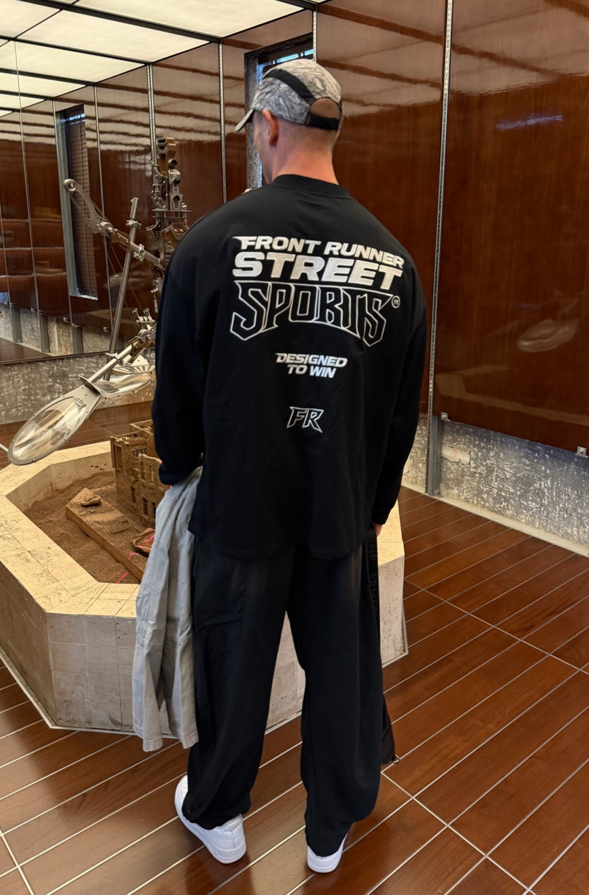 Street Sports L/S Tee Black [men]
