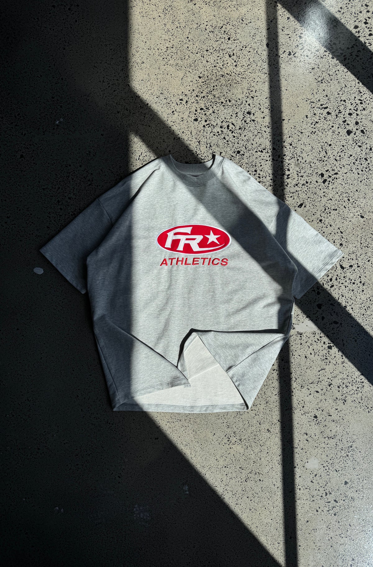 Resilience Tee - Grey Marle - Hover