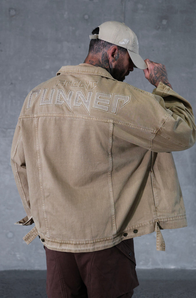 Viper Harlow Denim Jacket - Tan