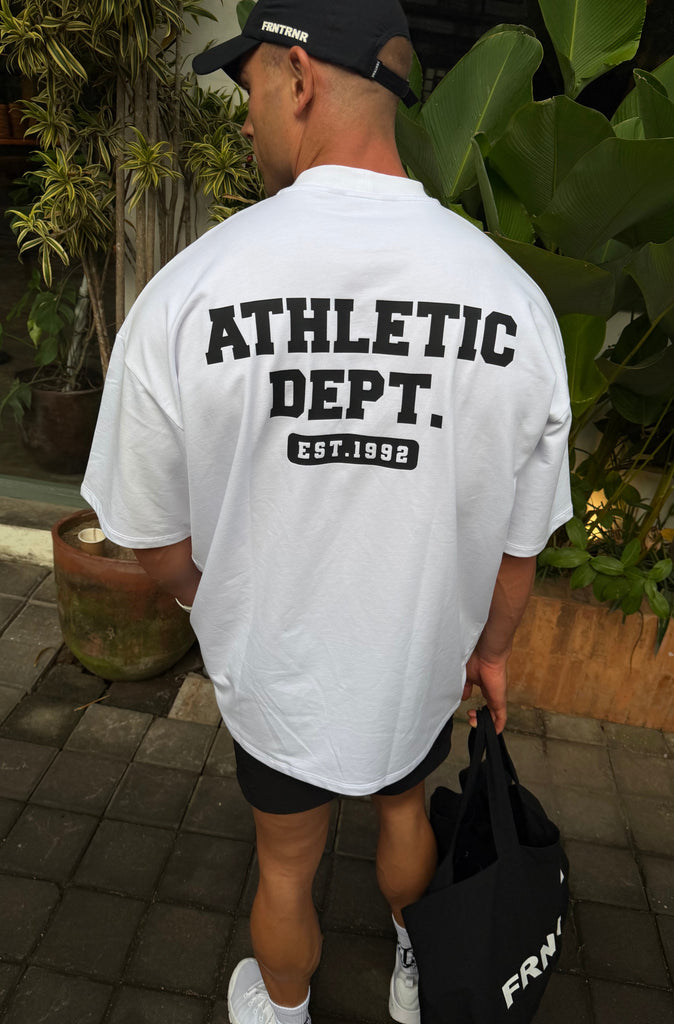 Road Runner Tee - White Black