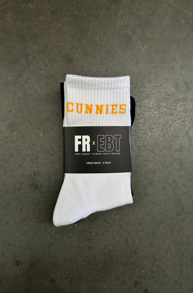 Cunnies Crew Socks - Bumblebee