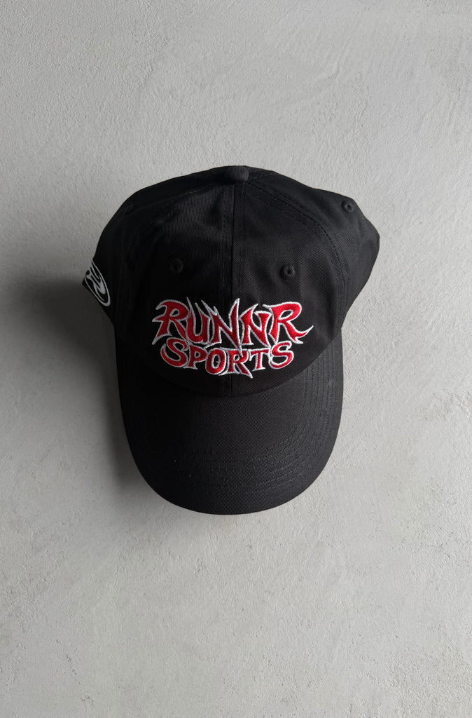 Runner Sports Cap Black