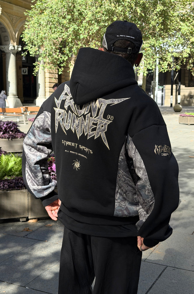 No Mercy Hoodie Black Camo