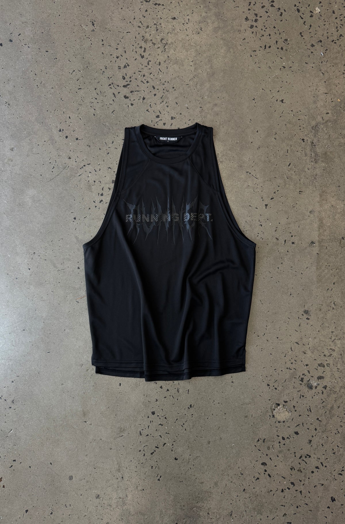 Tribal Dept Singlet - Black