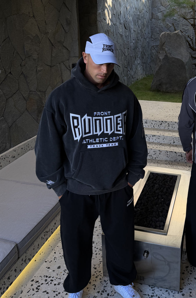Viper Dept Hoodie Washed Black