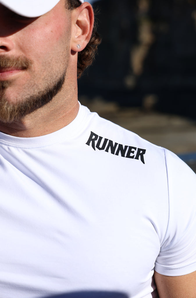 Inter Fitted Tee - White
