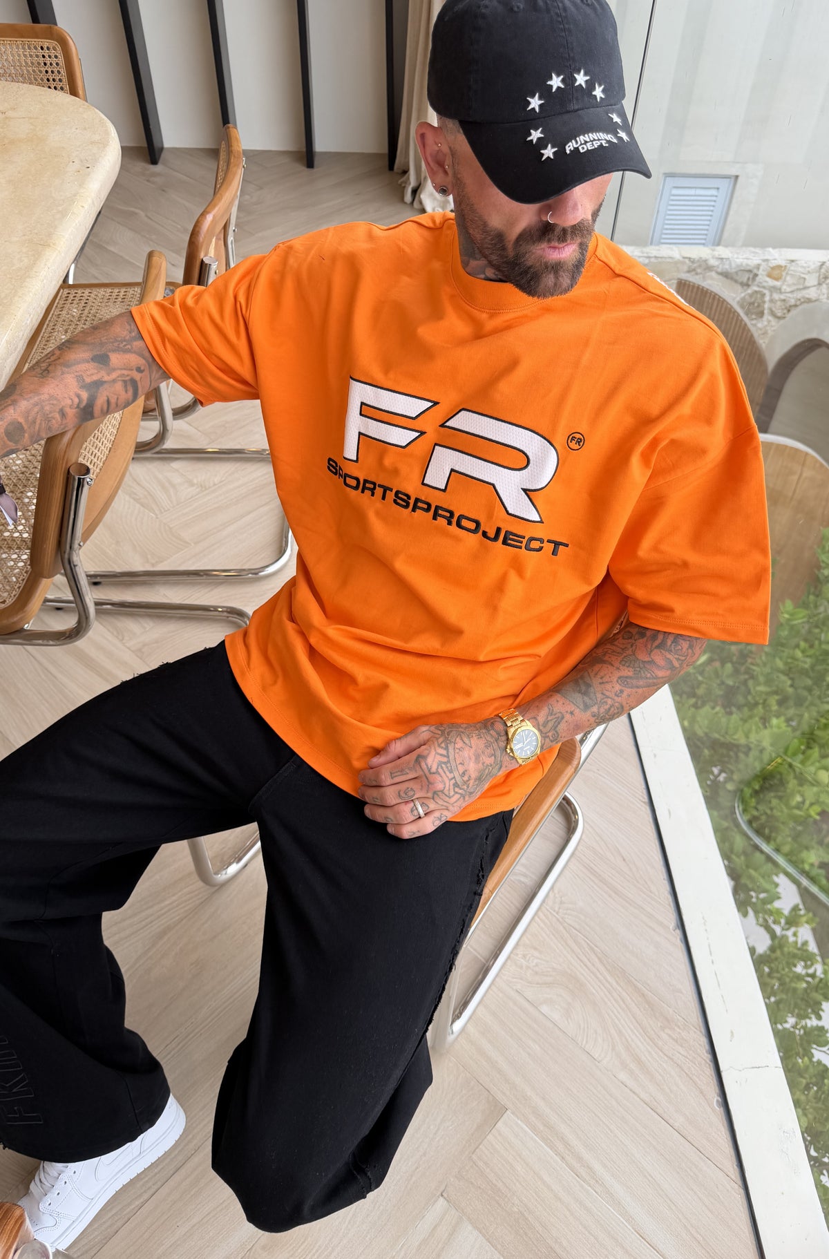FR Project Tee - Orange - Men