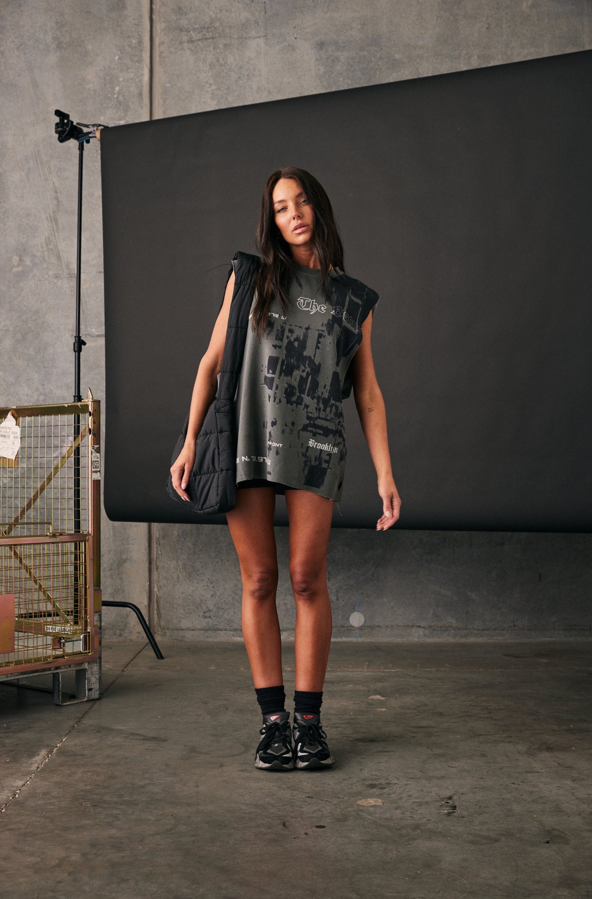 Bronx Tank - Concrete - Women