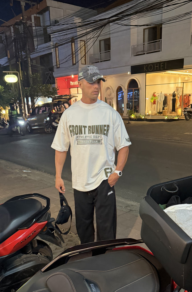 Athletic Department Tee Off White