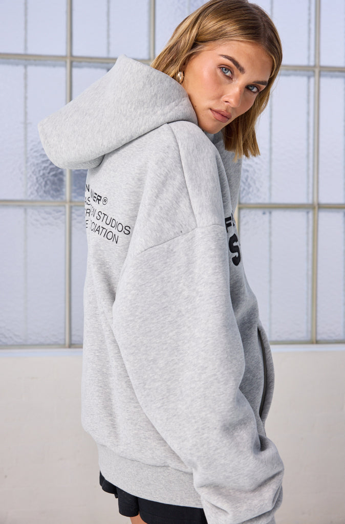 Studio Hoodie Grey Marle