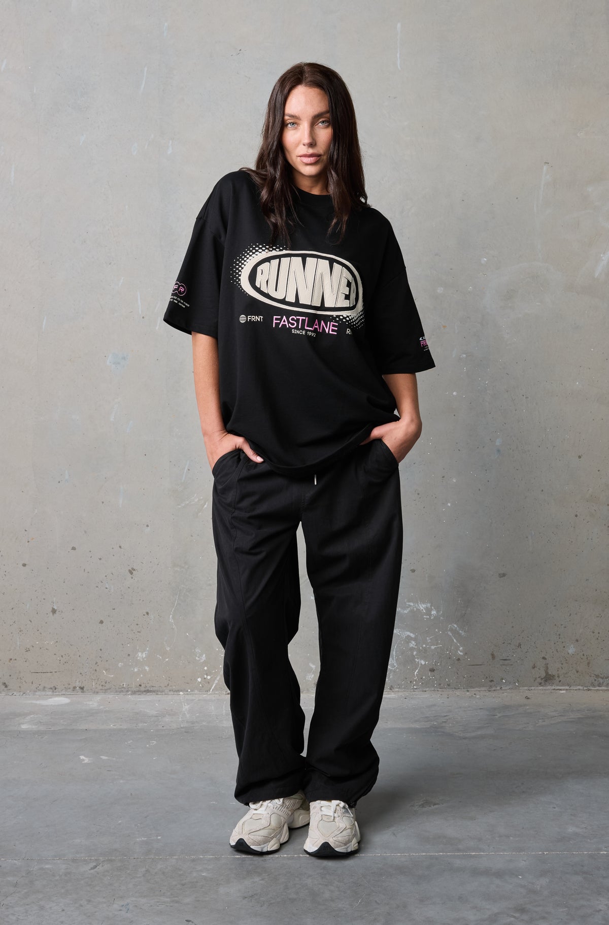 Fast Lane Tee - Black - Women