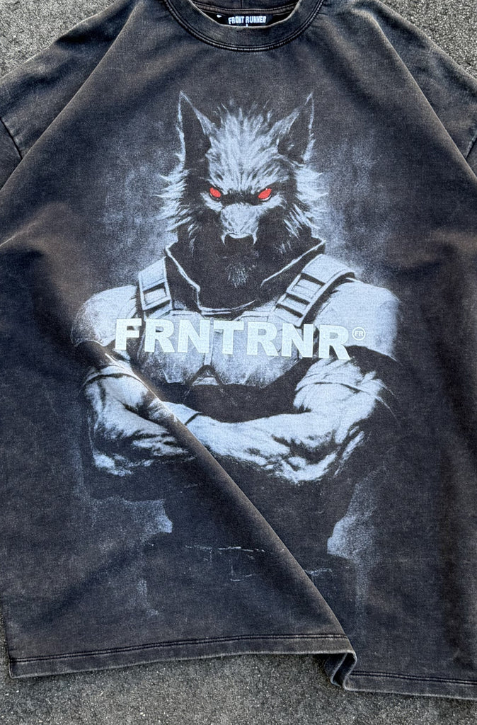 Hunting Season Tee Washed Black