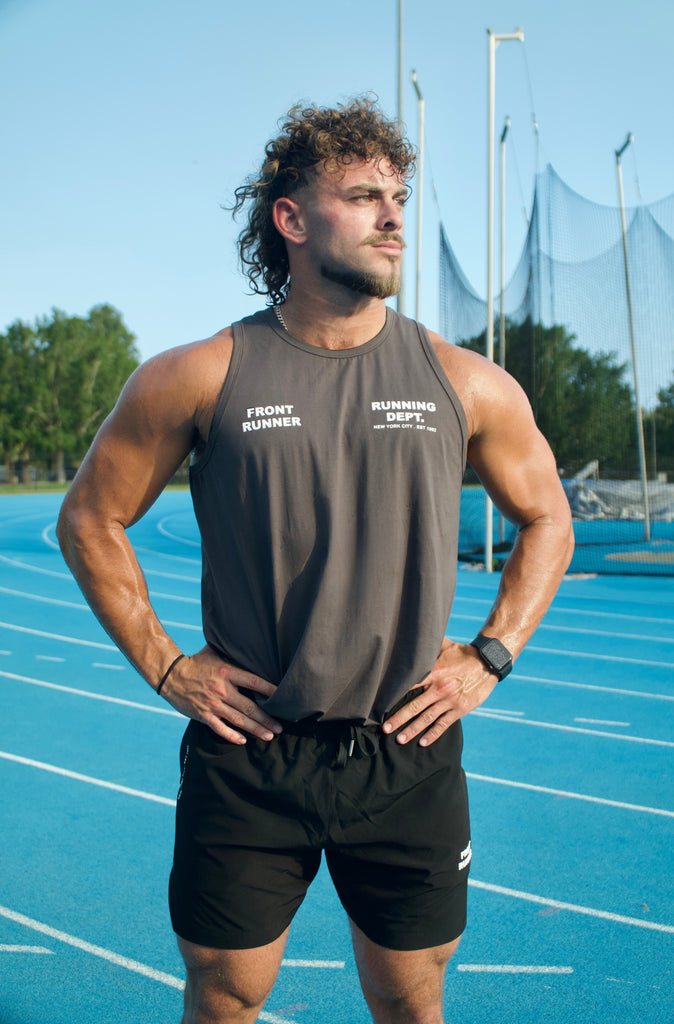 Running Dept Singlet - Mercury