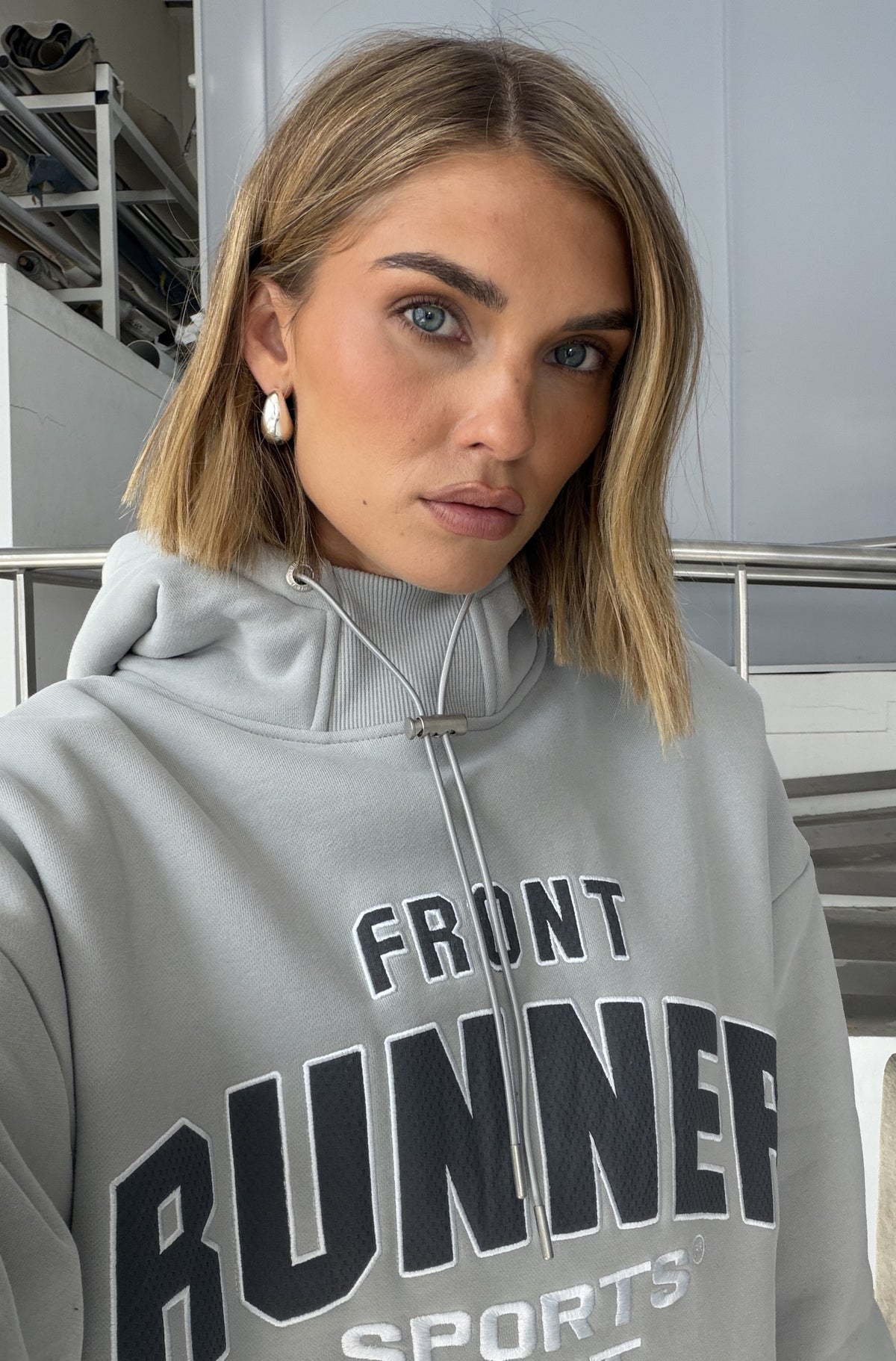 Sports Dept Hoodie Grey [women]