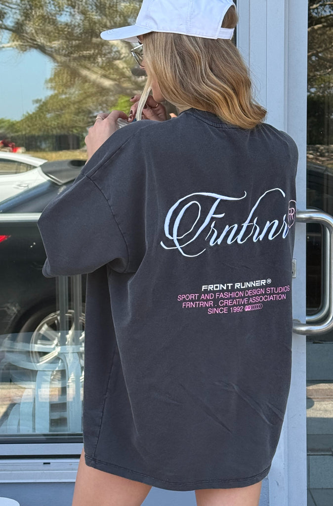 Insignia Tee - Washed Black