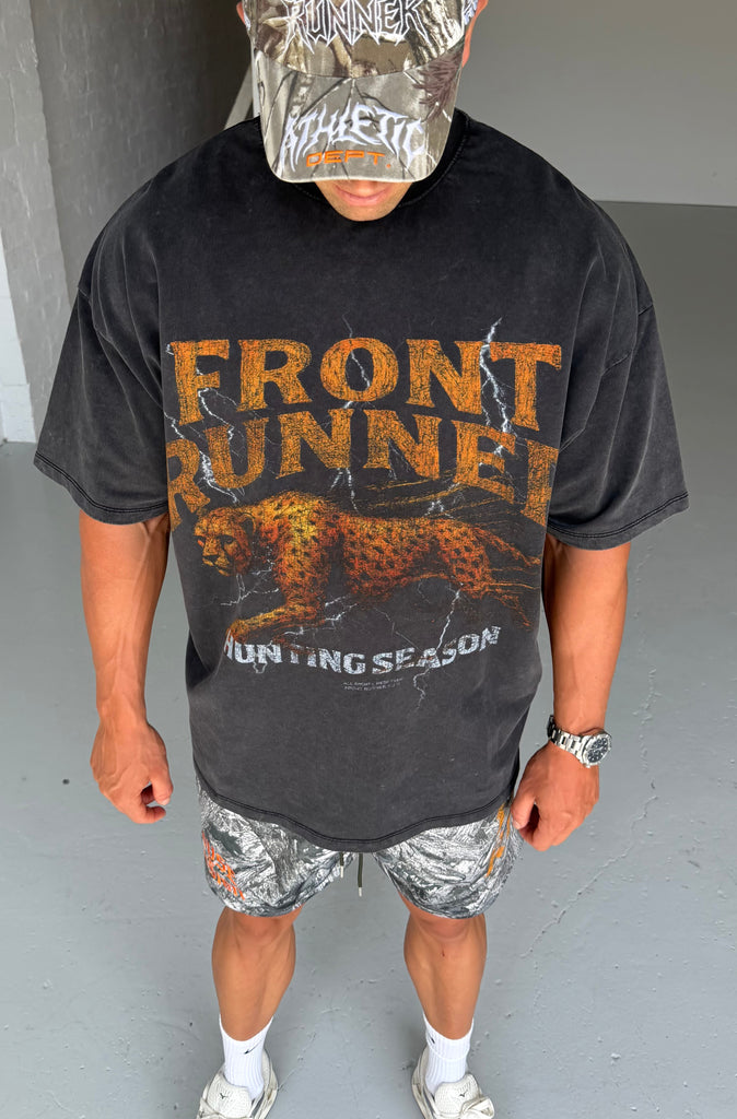 Season Tee - Washed Black