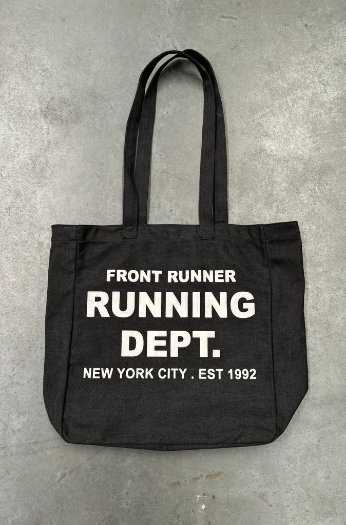 Running Dept Tote Bag - Black