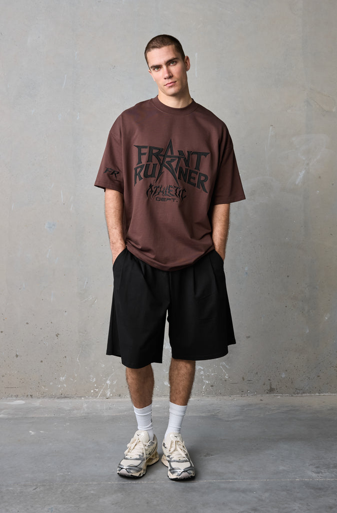 Heavy Medal Tee - Chocolate
