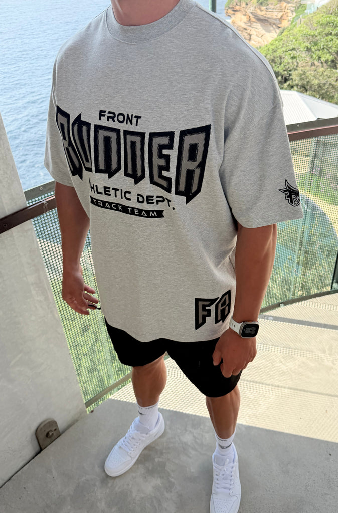 Viper Dept Tee - Grey Marle