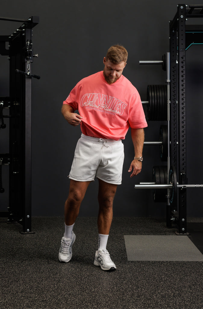 Cunnies Tee with Back Logos - Watermelon