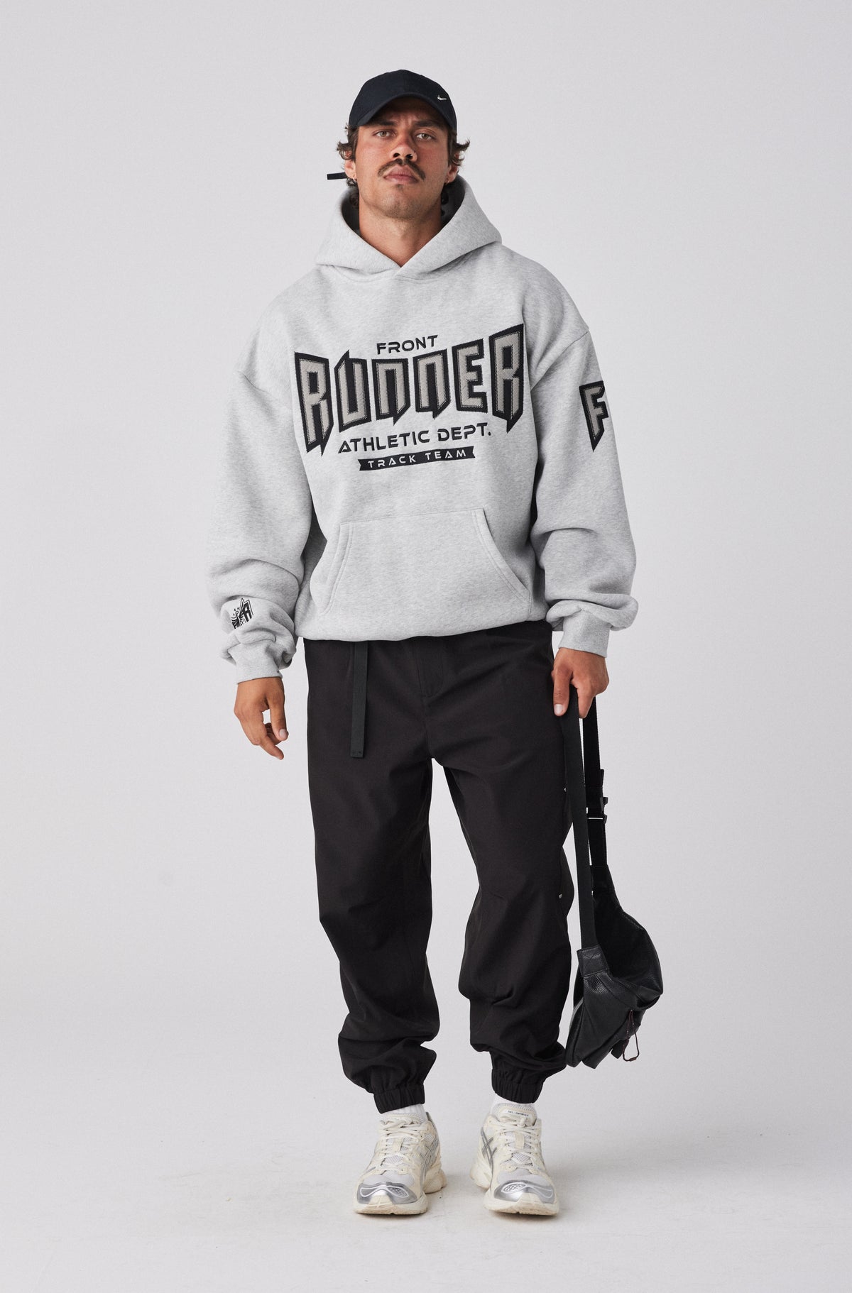 Viper Dept Hoodie - Grey Marle - Men