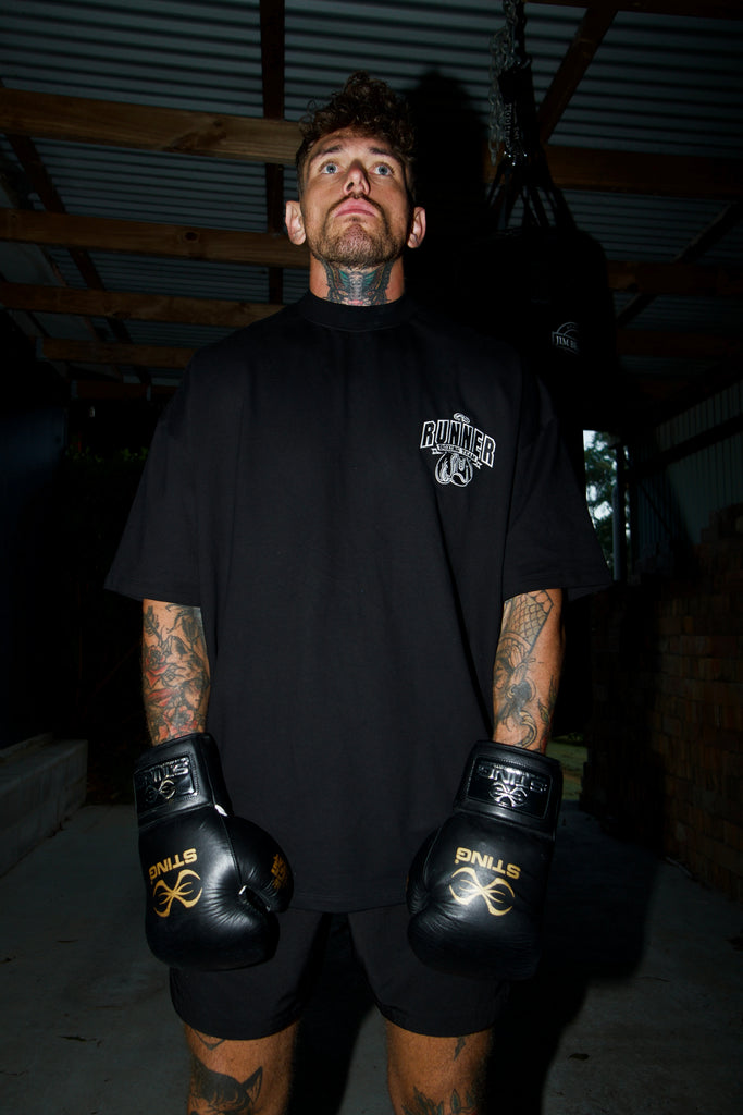 Ringside Tee - Black & White