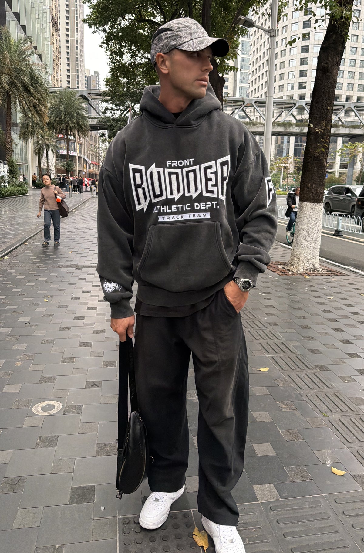 Viper Dept Hoodie Washed Black [men]