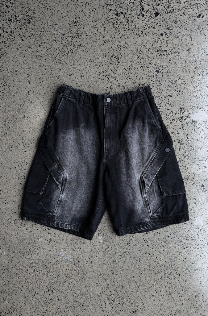 Legacy Pocket Short - Washed Black