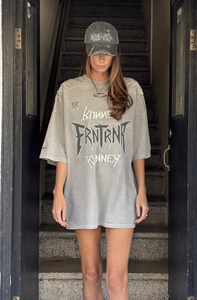 Tagged Tee Concrete [women]