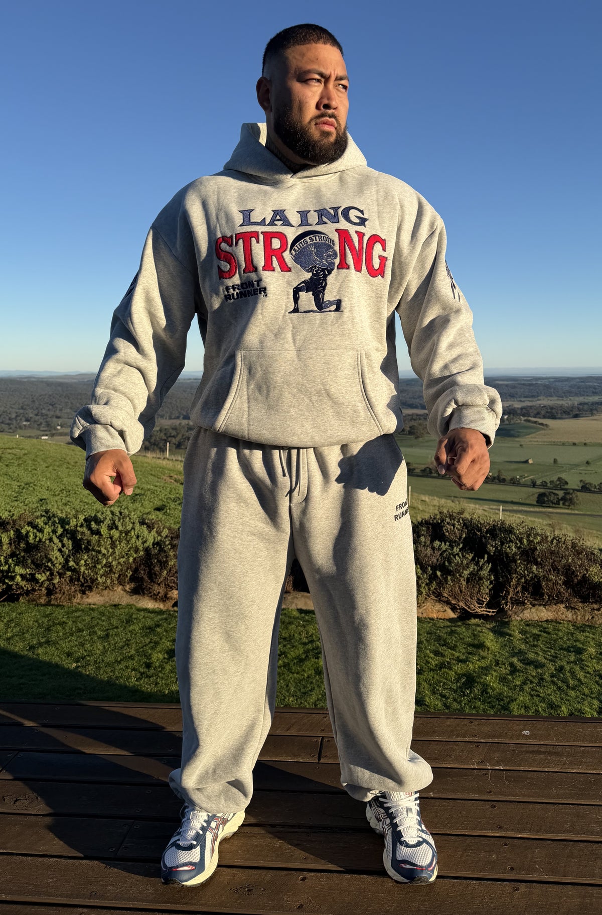Atlas Rise Hoodie Grey Marle [men]