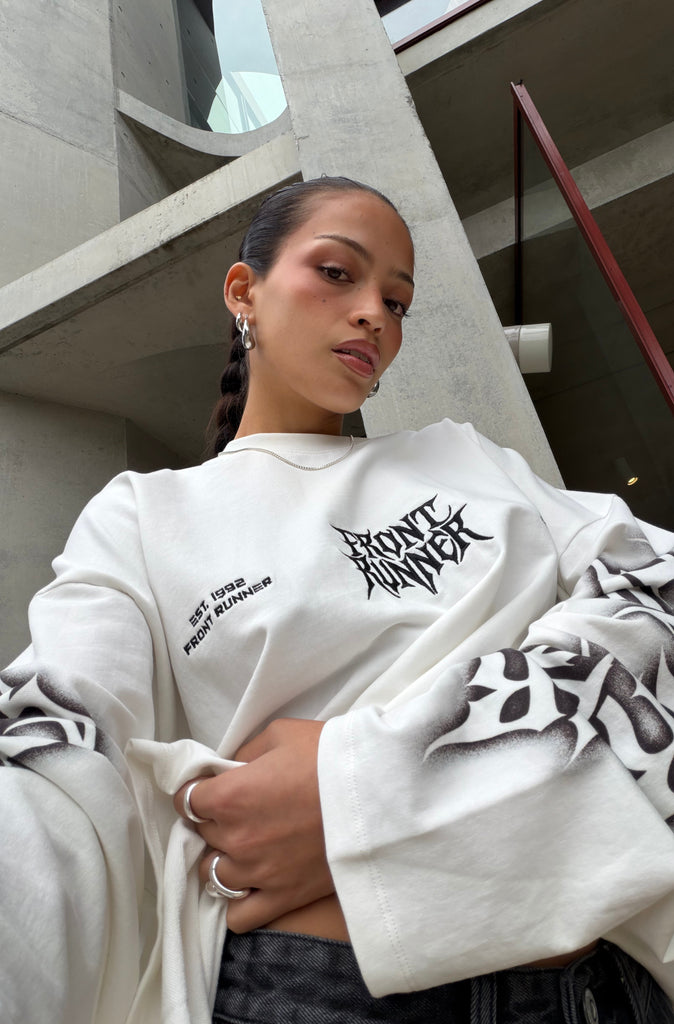 Ashline L/S Tee White