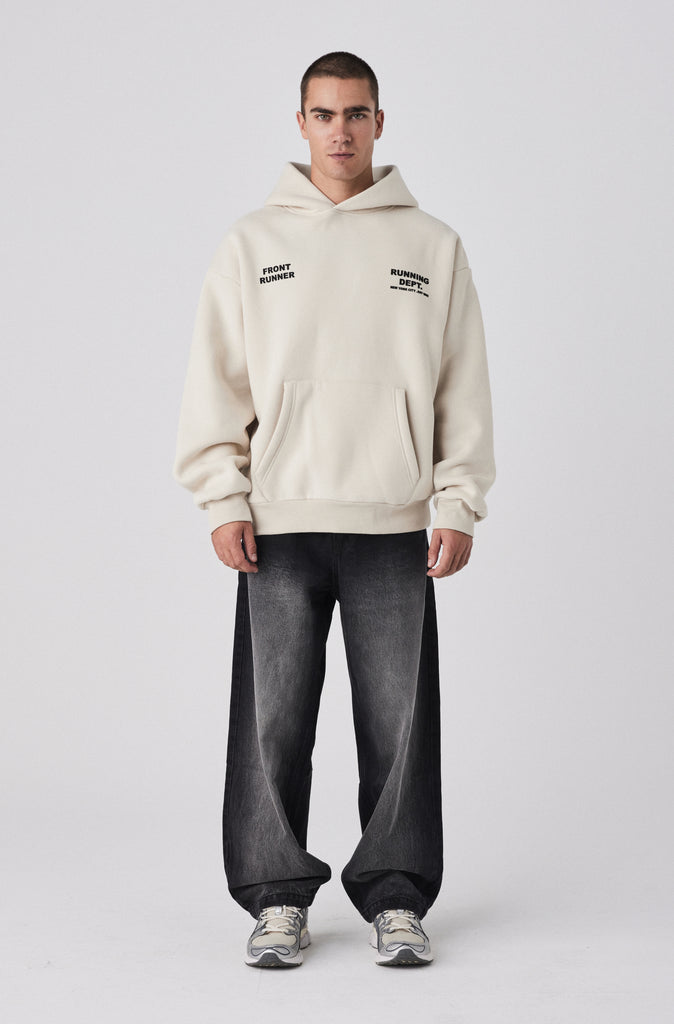 Running Dept Hoodie - Malt